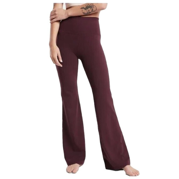 Athleta Elation Flare Pants Red Extra Small XS - Picture 2 of 12